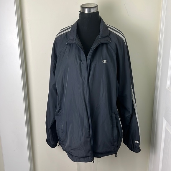 Champion Boyfriend Windbreaker Jacket Size XL - Picture 2 of 14